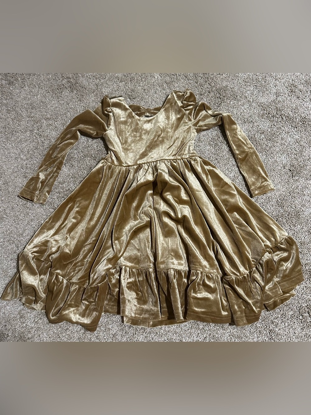 Made by Molly Velvet Bow Back Dress